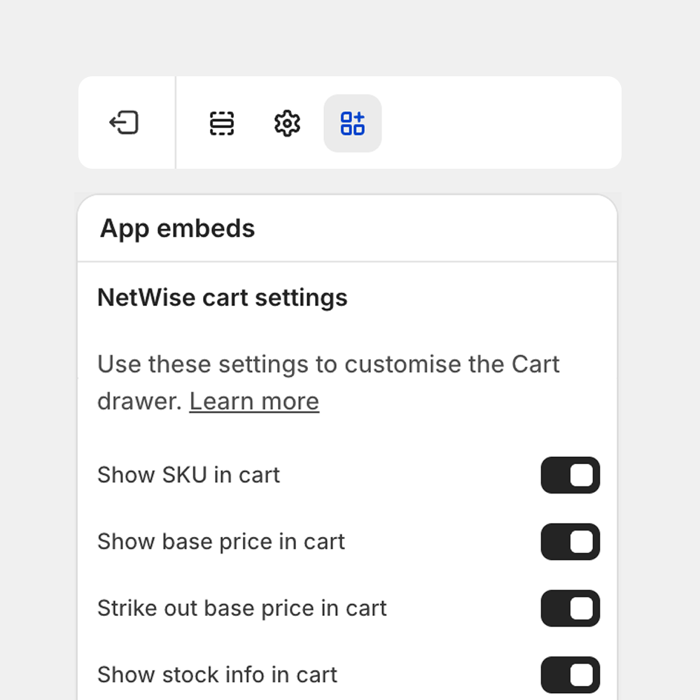 Enable B2B cart